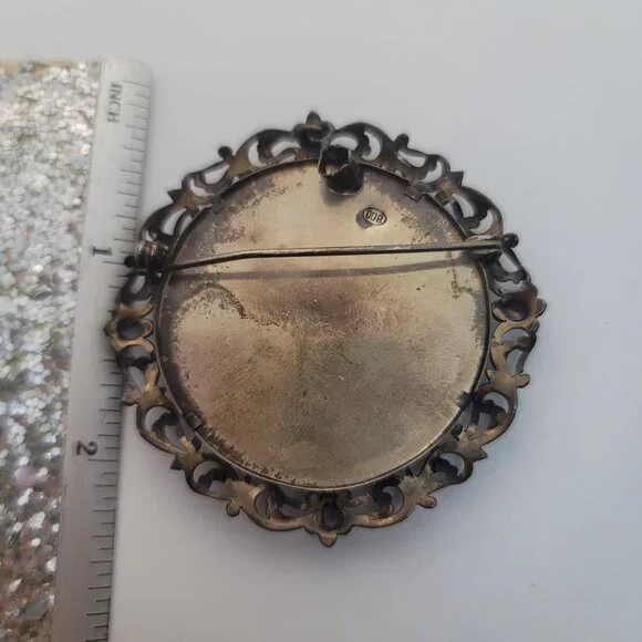 Vintage (1960s) Silver Michelangelo Pendant/Brooch